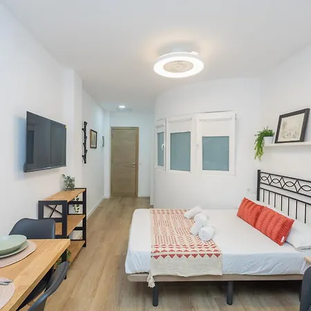 Studio La Puntilla 2 Min To Las Canteras *